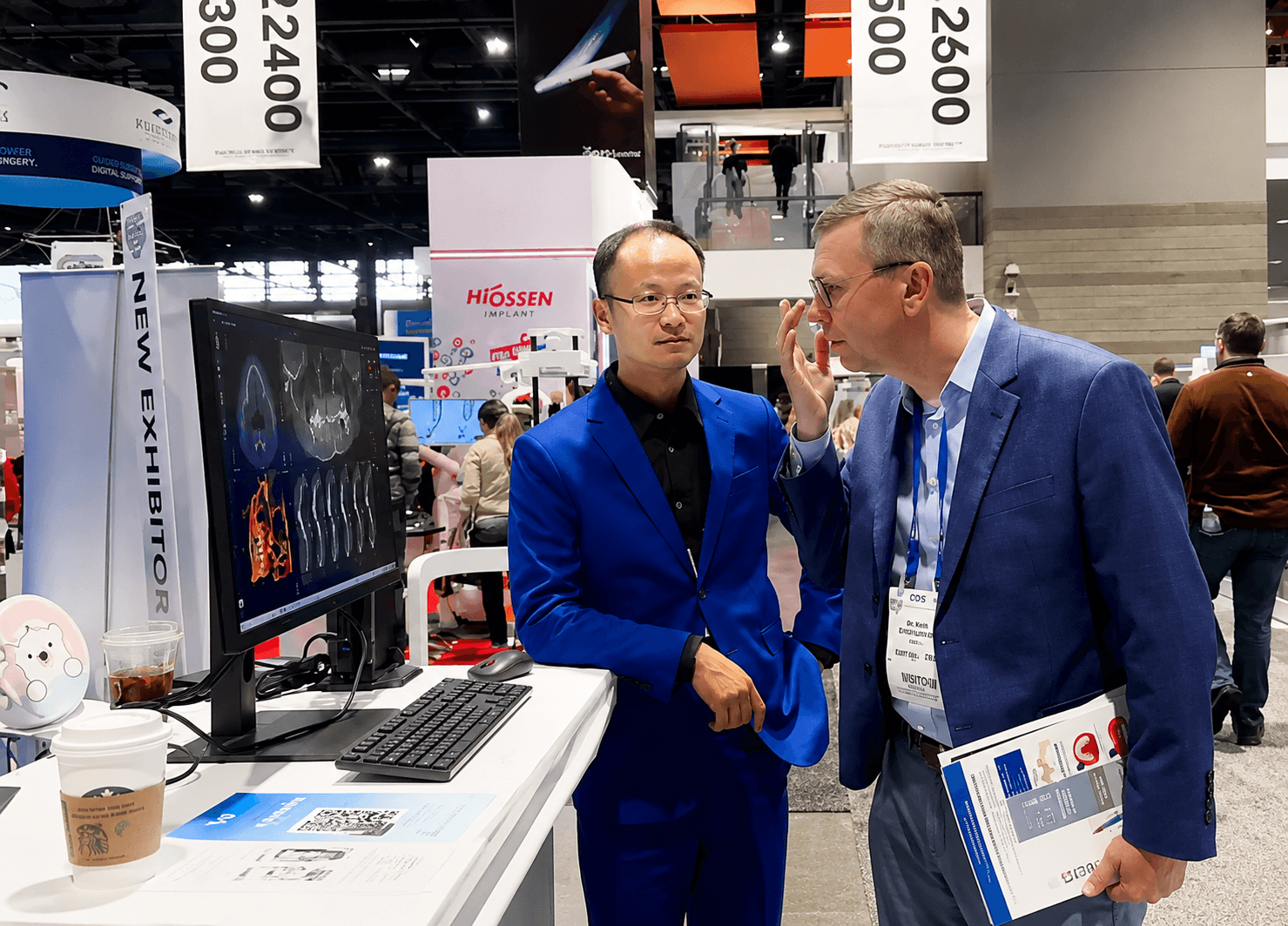 YOFO at the Chicago dental exhibition