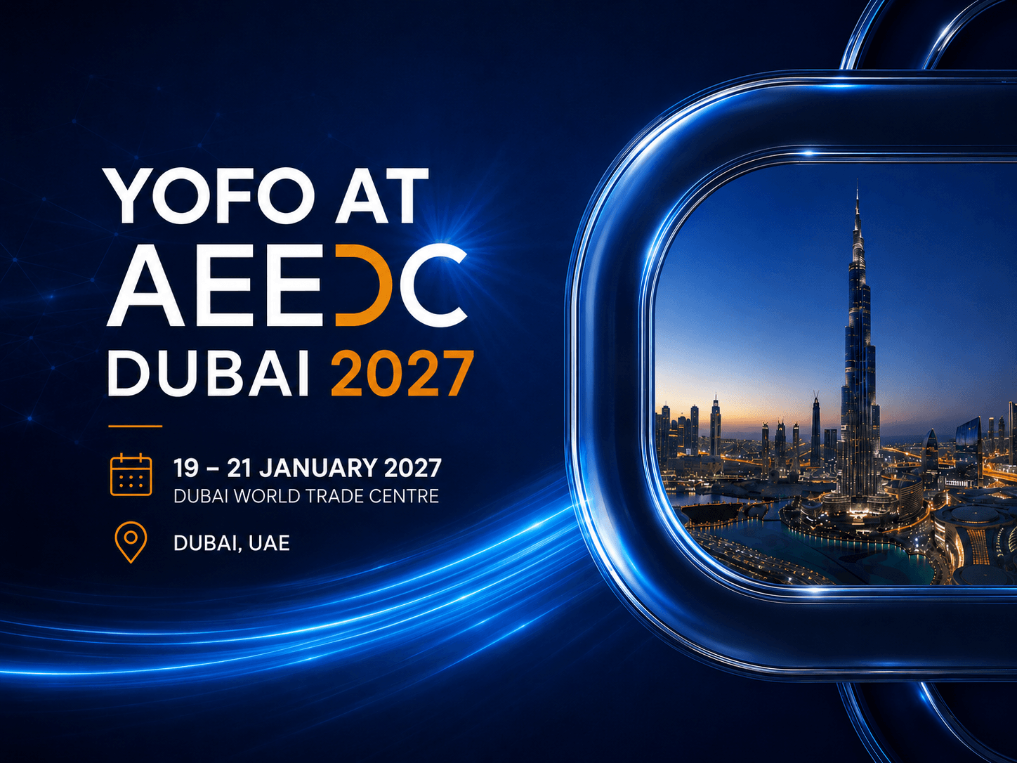 Yofo at AEEDC Dubai 2027